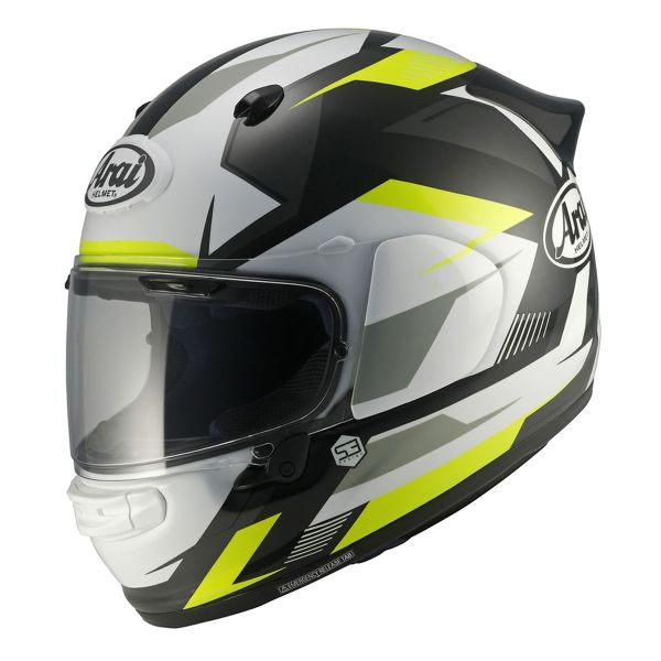 Casque Integral Arai Quantic Supra Yellow White Black Casque Integral Arai Quantic Supra Yellow White Black
