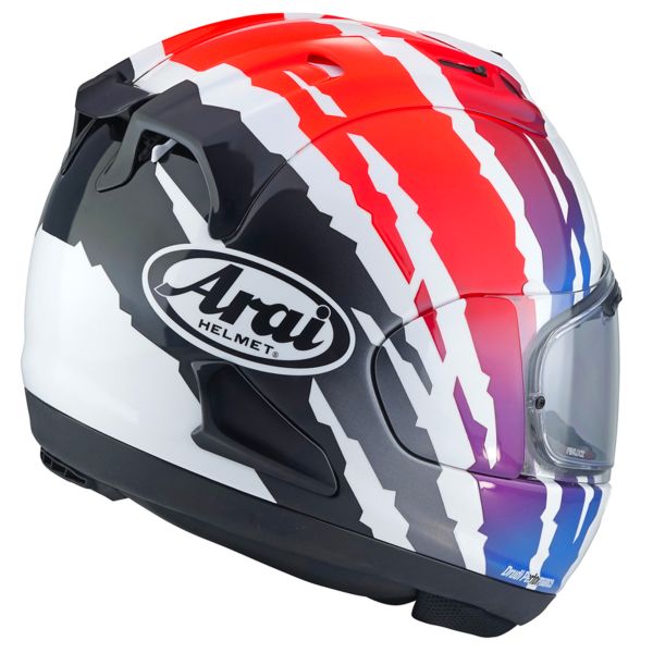 Arai RX-7V Evo Blade Red White Blue + Kit Bluetooth 5S Solo