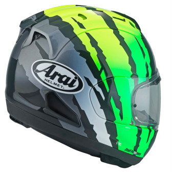 Arai RX-7V Evo Blade Yellow Green Black + Kit bluetooth ACS10
