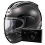 Casque Integral Arai RX-7V Evo Diamond Black + Kit bluetooth ACS10