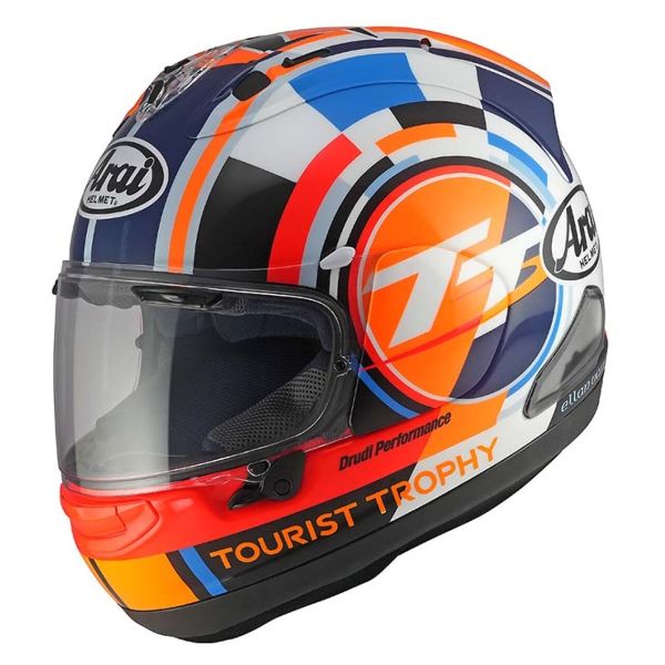 Casque Integral Arai RX-7V Evo IOM TT 2025 Isle of Man