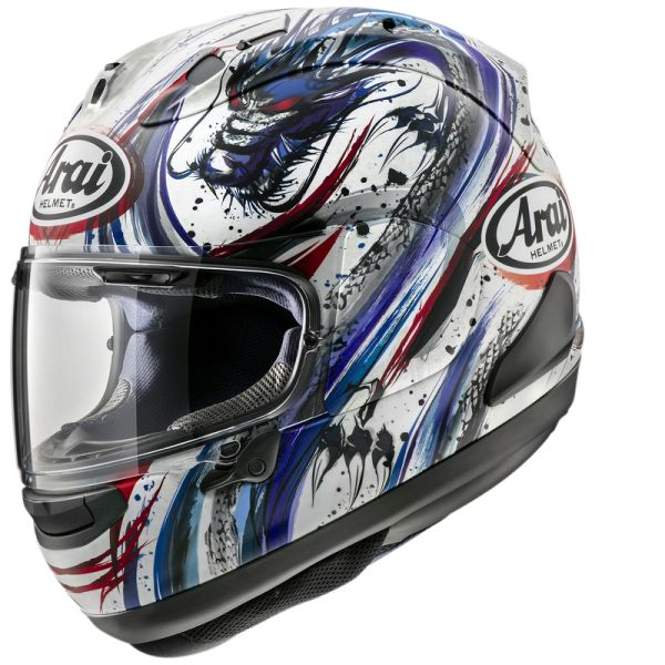 Casque Integral Arai RX-7V Evo Kiyo Trico Replica Casque Integral Arai RX-7V Evo Kiyo Trico Replica
