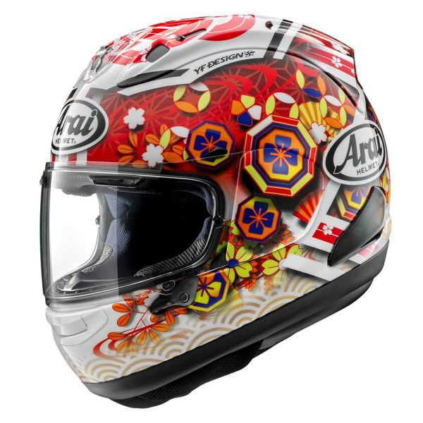 Casque Integral Arai RX-7V Evo Nakagami GP3 Replica