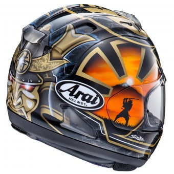 Arai RX-7V Evo Pedrosa Spirit Gold + Kit bluetooth ACS10