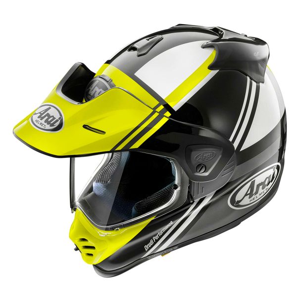 Casque Integral Arai Tour-X5 Cosmic Neon Yellow White Black Casque Integral Arai Tour-X5 Cosmic Neon Yellow White Black