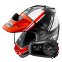 Casque Integral Arai Tour-X5 Cosmic Red White Black + Kit Bluetooth 5S Solo
