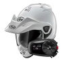 Casque Integral Arai Tour-X5 Diamond White + Kit Bluetooth 5S Solo
