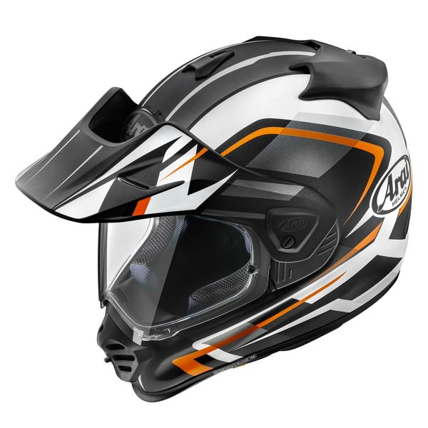 Casque Integral Arai Tour-X5 Discovery Orange Black White Casque Integral Arai Tour-X5 Discovery Orange Black White