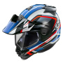 Casque Integral Arai Tour-X5 Discovery White Red Blue