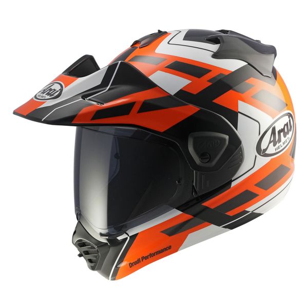 Casque Integral Arai Tour-X5 Match Orange Black White