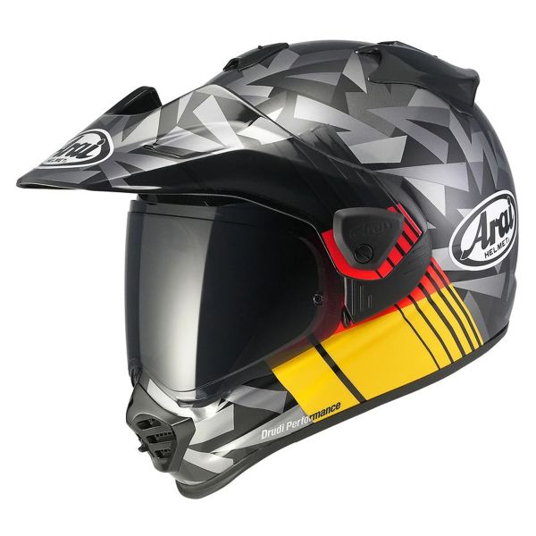 Casque Integral Arai Tour-X5 Nation DE Black Yellow Red