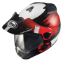 Casque Integral Arai Tour-X5 Print White Red Black