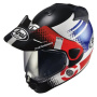 Casque Integral Arai Tour-X5 Print White Red Blue