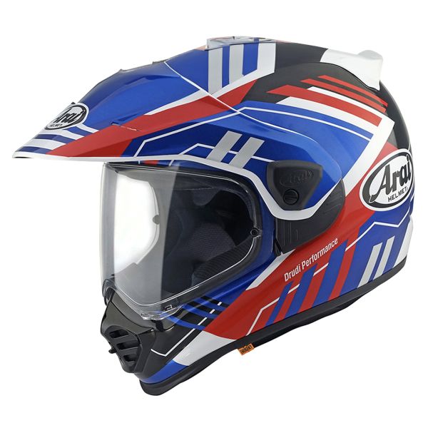 Casque Integral Arai Tour-X5 Trail Blue White Red Casque Integral Arai Tour-X5 Trail Blue White Red
