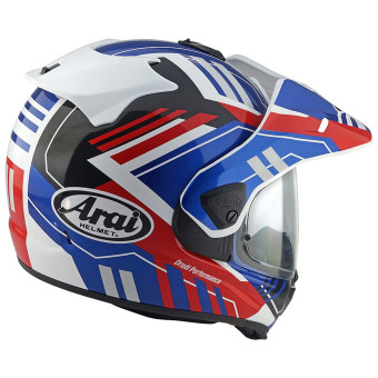 Arai Tour-X5 Trail Blue White Red + Kit Bluetooth BT Mini