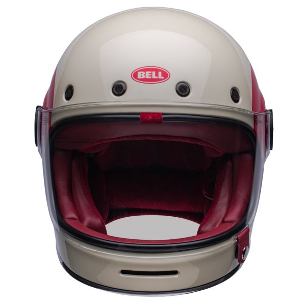 Bell Bullitt TT Vintage White Oxblood