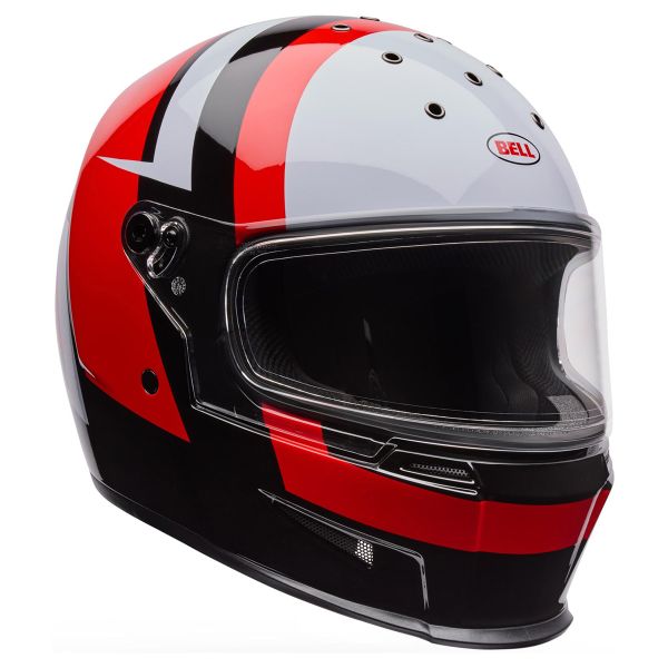 Casque Integral Bell Eliminator Sidetrack Gloss Red Black