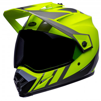 Casque Integral Bell MX-9 Dash Hi-Viz Yellow Grey