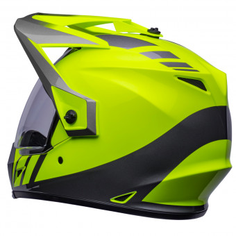 Bell MX-9 Dash Hi-Viz Yellow Grey