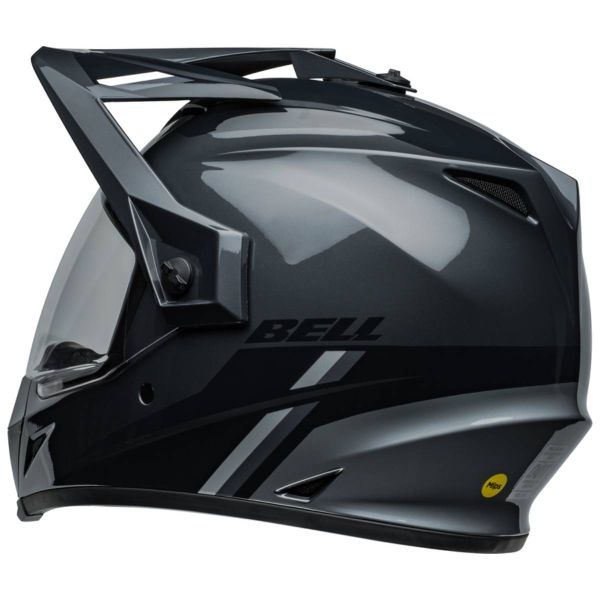 Bell MX-9 Adventure Mips Alpine Gloss Charcoal Silver