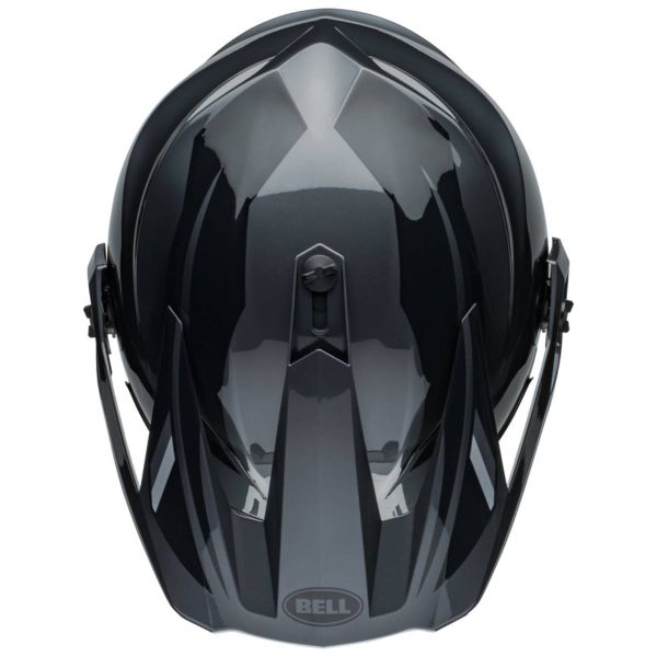 Bell MX-9 Adventure Mips Alpine Gloss Charcoal Silver