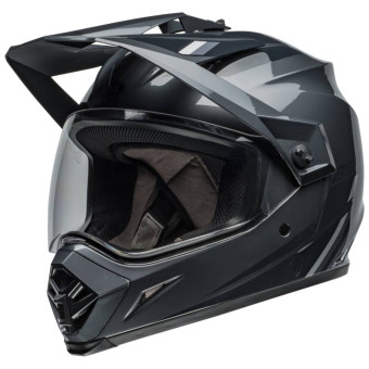 Casque Integral Bell MX-9 Adventure Mips Alpine Gloss Charcoal Silver