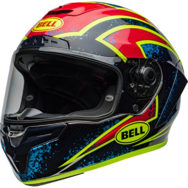 Casque Integral Bell Race Star DLX Flex Xenon Blue Retina
