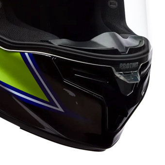 Bell Racestar Dlx Flex Grid Blue Yellow