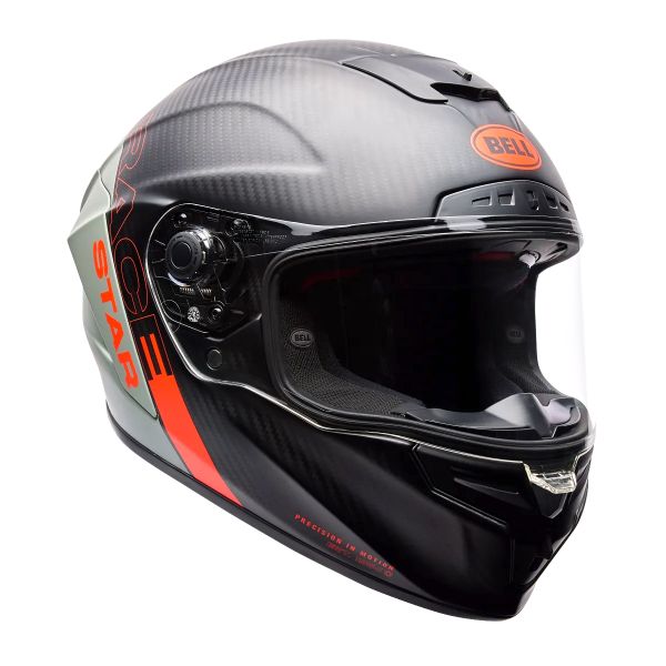 Casque Integral Bell Racestar Dlx Flex Strike Red