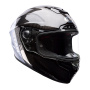 Casque Integral Bell Racestar Dlx Flex Strike Silver White