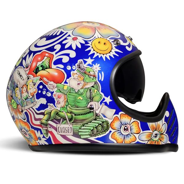 Casque Integral Dmd Seventyseven Flower Power Casque Integral Dmd Seventyseven Flower Power