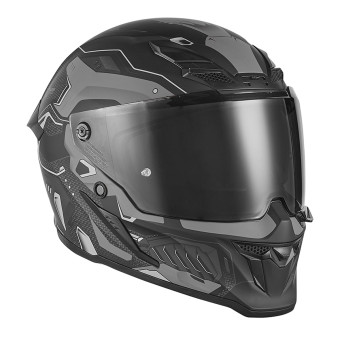 Casque Integral Exklusiv Goliath Berserk Matt Black Silver