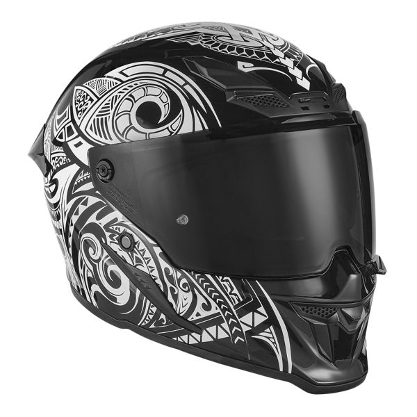 Casque Integral Exklusiv Goliath Maori Black White