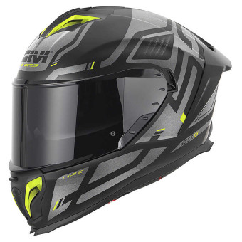 Casque Integral Givi 50.3 Quasar Matt Black Titanium Yellow