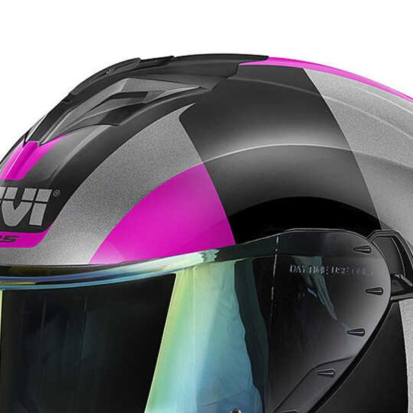 Givi 50.3 Vision Black Titanium Fuchsia