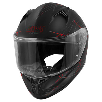 Casque Integral Givi 50.7 Phobia Matt Black Red