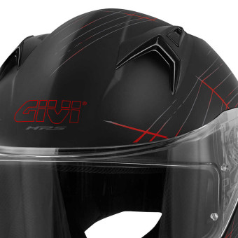 Givi 50.7 Phobia Matt Black Red
