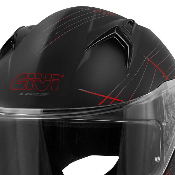 Givi 50.7 Phobia Matt Black Red