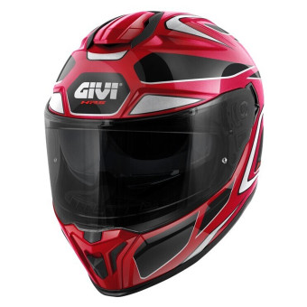 Casque Integral Givi 55.1 Zephir Bordeaux Black Silver Red