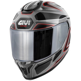 Casque Integral Givi 55.1 Zephir Titanium Black Silver Red