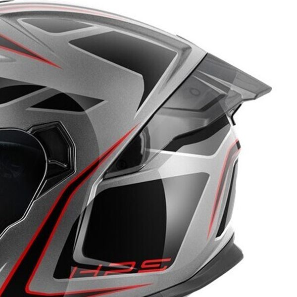 Givi 55.1 Zephir Titanium Black Silver Red