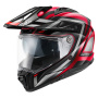 Casque Integral Givi 80.1 Fiber Apex Burgundy Black Titanium Red