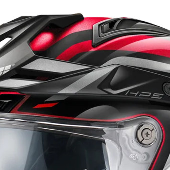 Givi 80.1 Fiber Apex Burgundy Black Titanium Red