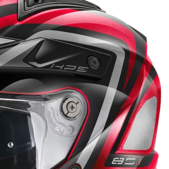 Givi 80.1 Fiber Apex Burgundy Black Titanium Red