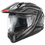 Casque Integral Givi 80.1 Fiber Apex Matt Black Titanium Red