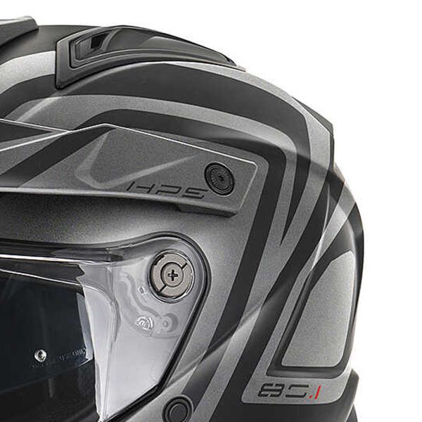 Givi 80.1 Fiber Apex Matt Black Titanium Red