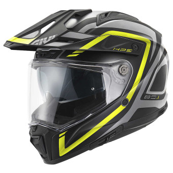 Casque Integral Givi 80.1 Fiber Apex Matt Grey Black Yellow