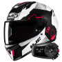 Casque Integral HJC C10 Aspa MC1 + Kit Bluetooth 5S