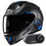 Casque Integral HJC C10 Aspa MC2 + Kit Bluetooth Lokui K30