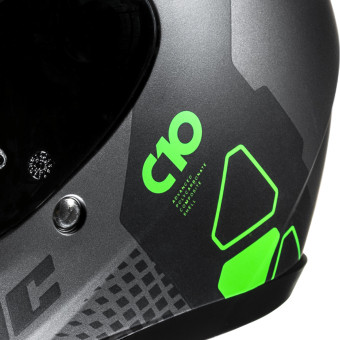 HJC C10 Aspa MC4SF + Kit Bluetooth Lokui K30